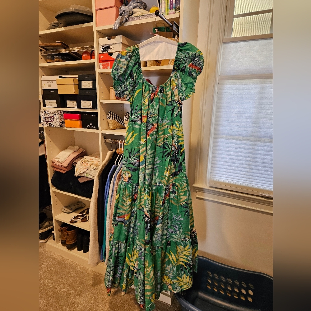 Maeve by Anthropologie green dress. size xs